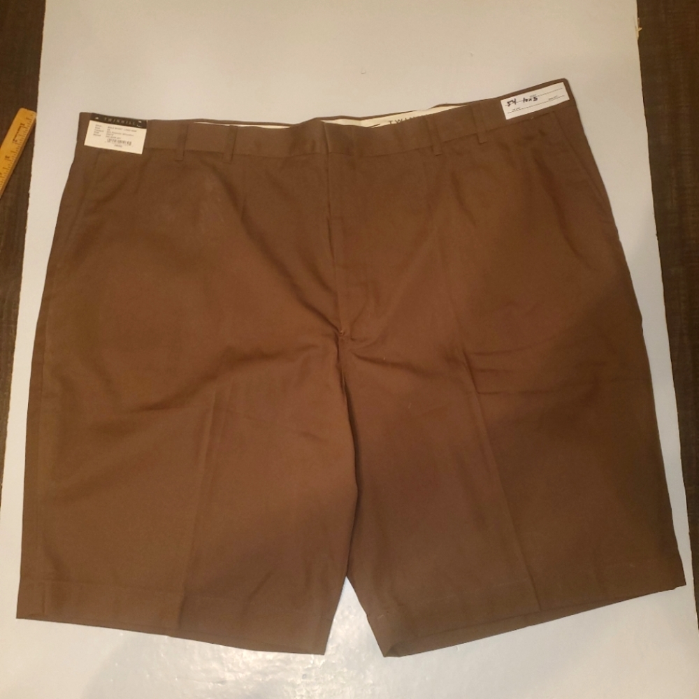 Twinhill Brown Work Shorts Long Size 54 New With Tags United Parcel Service  UPS